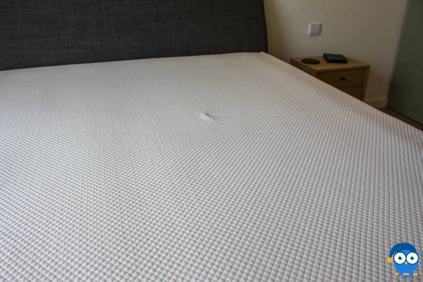 Simba mattress pressure test 2